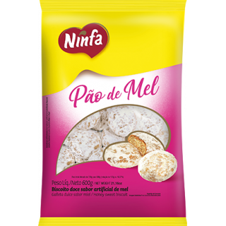 BISC NINFA 600G PAO DE MEL