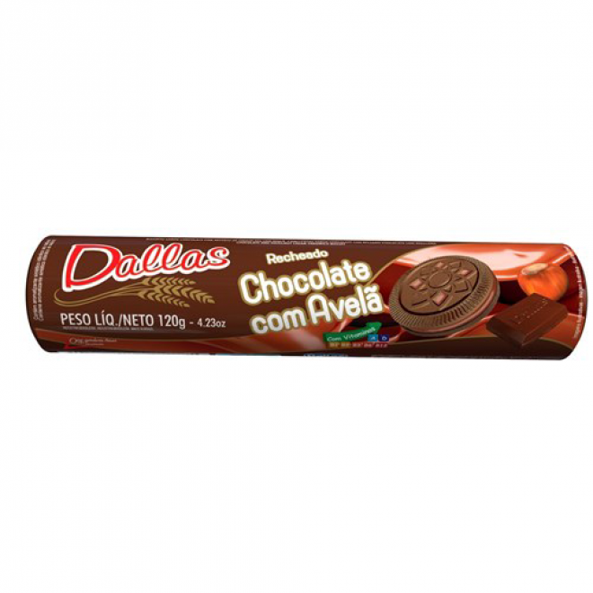 BISC DALLAS REC 120G CHOC/AVELA