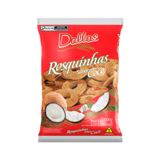 BISC DALLAS ROSQUINHAS 300G COCO