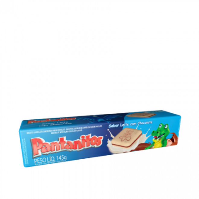 BISC DALLAS PANTANITOS 145G LEITE/CHOC