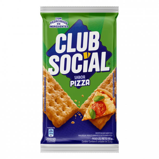 BISC CLUB SOCIAL 141G PIZZA