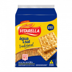 BISC VITARELLA 350G AGUA E SAL