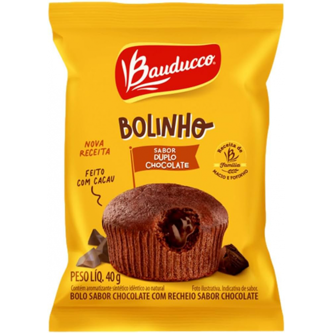 BOLINHO BAUDUCCO 40G CHOCOLATE