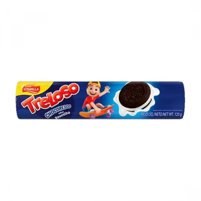 BISC VITARELLA CHOCORESCO 120G BAUNILHA