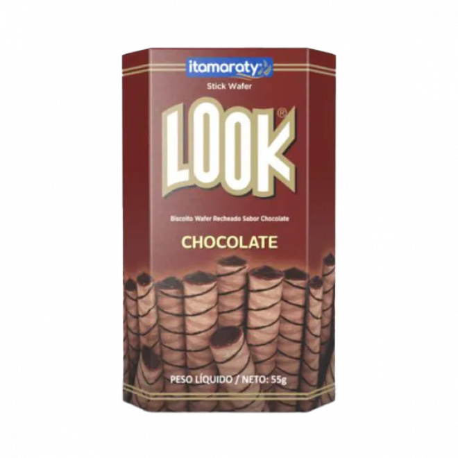 BISC ITAMARATY LOOK 55G CHOCOLATE