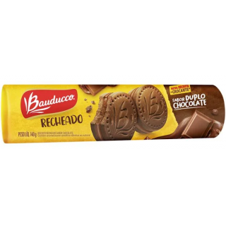 BISC BAUDUCCO RECH 140G DUPLO CHOCOLATE