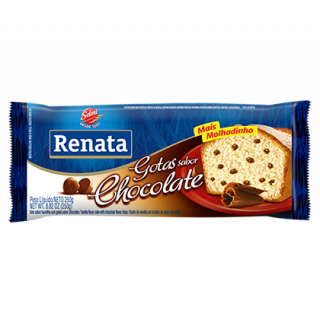 BOLO RENATA 250G GOTAS CHOCOLATE