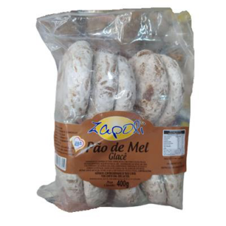 BISC ZAPOLI PAO DE MEL 400G GLACE