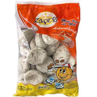 BISC ZAPOLI MINI PAO DE MEL 360G ACHOCOLATADO