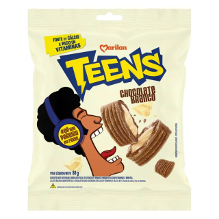 BISC MARILAN TEENS 80G CHOC BRANCO