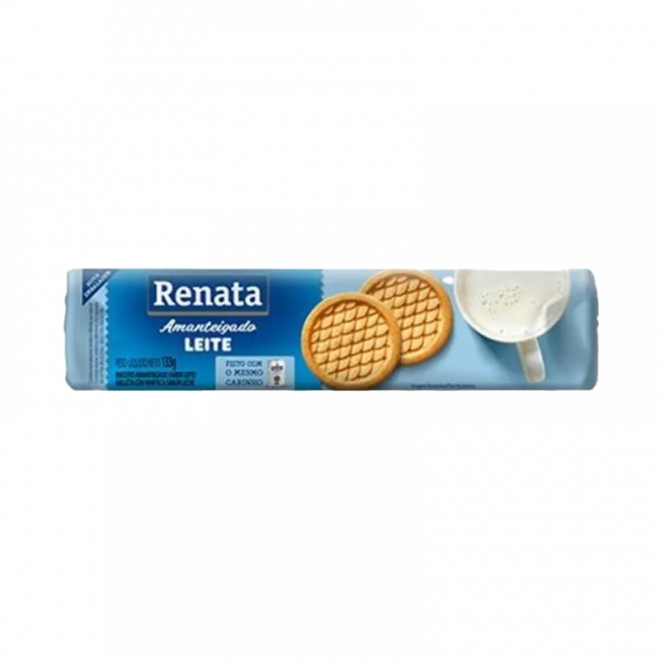 BISC RENATA AMANTEIGADO 133G LEITE