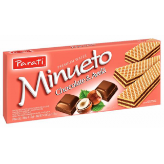 WAFER MINUETO 115G CHOC AVELA