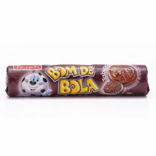 BISC BOM DE BOLA RECHEADO 110G BRIGADEIRO