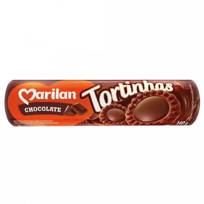 BISC MARILAN TORTINHA 140G CHOCOLATE