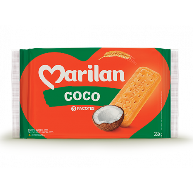 BISC MARILAN 350G COCO