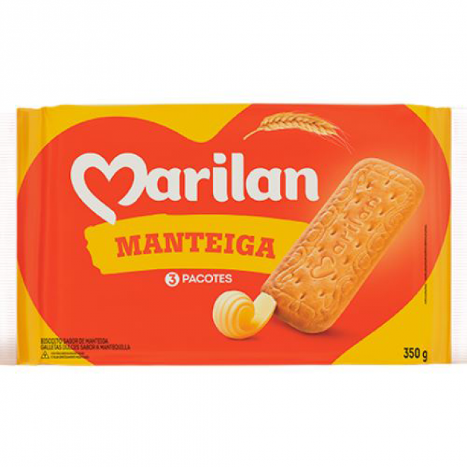 BISC MARILAN 350G MANTEIGA
