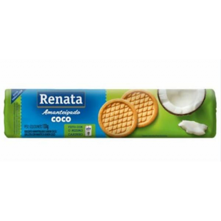 BISC RENATA AMANTEIGADO 133G COCO