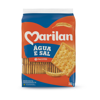 BISC MARILAN 350G AGUA E SAL