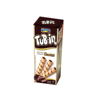 ROLINHO WAFER TUBIN 48G CHOCOLATE