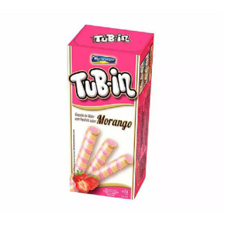 ROLINHO WAFER TUBIN 48G MORANGO