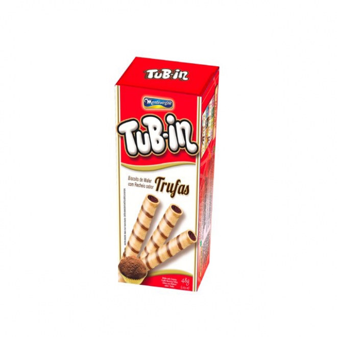 ROLINHO WAFER TUBIN 48G TRUFAS