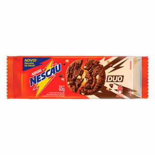 BISC NESTLE COOKIE 60G NESCAU DUO