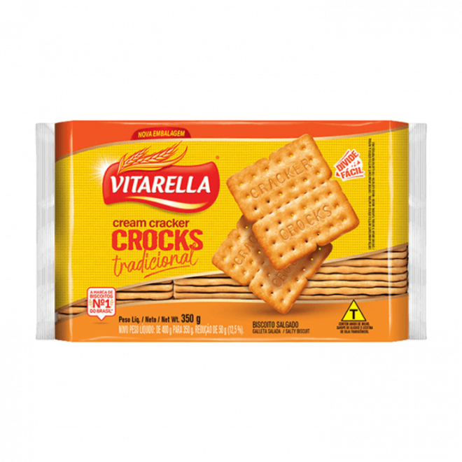 BISC VITARELLA 350G CR CR CROCKS TRADICIONAL