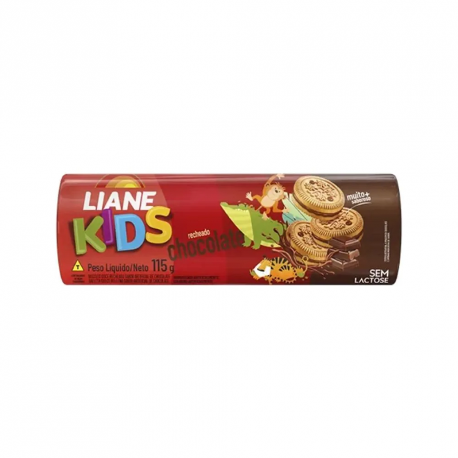 BISC LIANE KIDS 115G CHOCOLATE