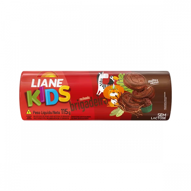 BISC LIANE KIDS 115G BRIGADEIRO