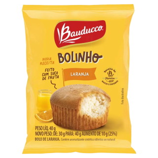 BOLINHO BAUDUCCO 40G LARANJA