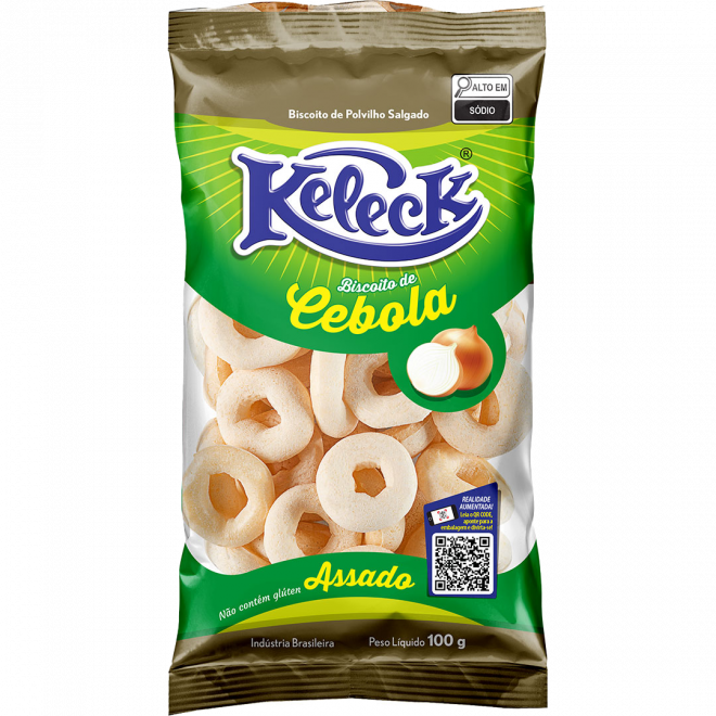 KELECK BISCOITO CEBOLA 100G