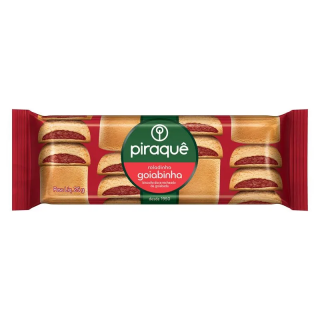 BISC PIRAQUE RECHEADINHO 25G GOIABA