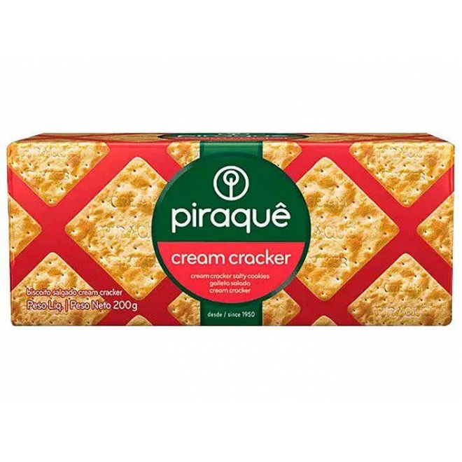 BISC PIRAQUE 200G CREAM CRACKER