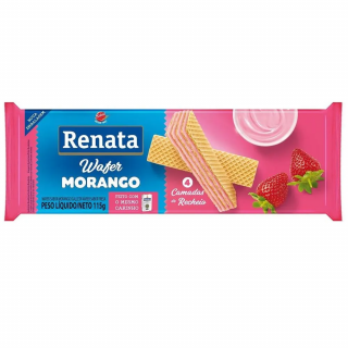 WAFER RENATA 115G MORANGO