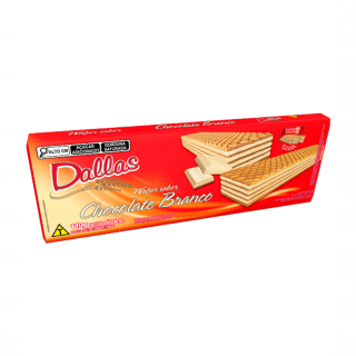 WAFER DALLAS 110G CHOCOLATE BRANCO