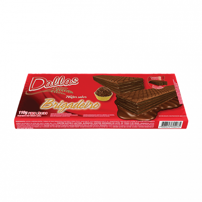 WAFER DALLAS 110G BRIGADEIRO