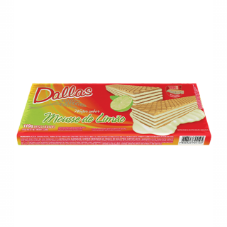 WAFER DALLAS 110G MOUSSE LIMAO