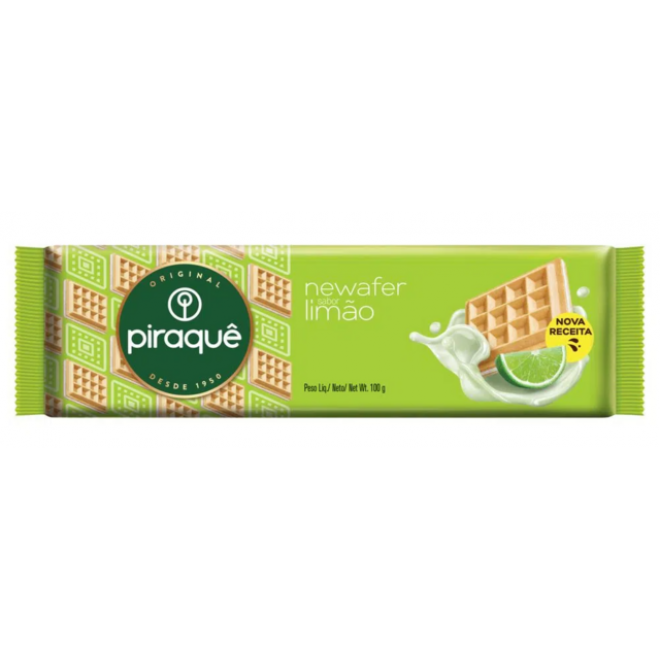 WAFER PIRAQUE NEWAFER 100G LIMAO