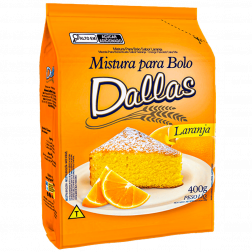 BOLO DALLAS 400G LARANJA