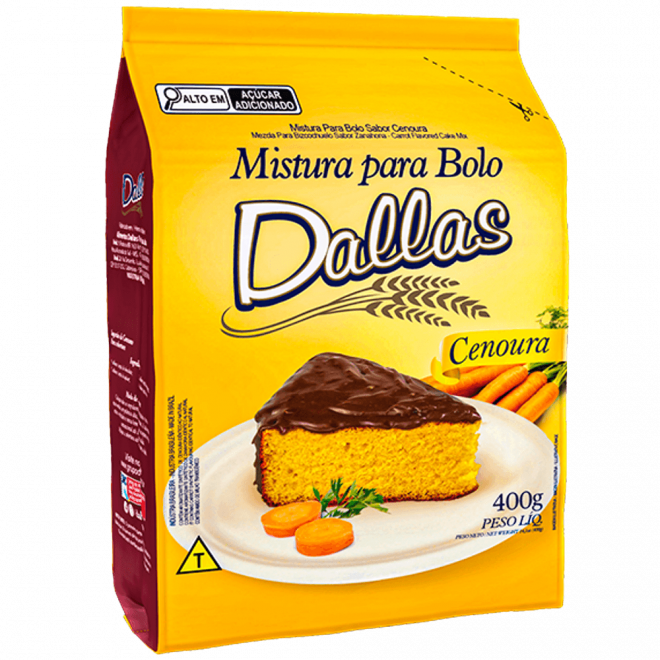 BOLO DALLAS 400G CENOURA