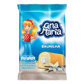 PULLMAN BOLO ANA MARIA 70G BAUNILHA