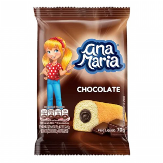 PULLMAN BOLO ANA MARIA 70G CHOCOLATE