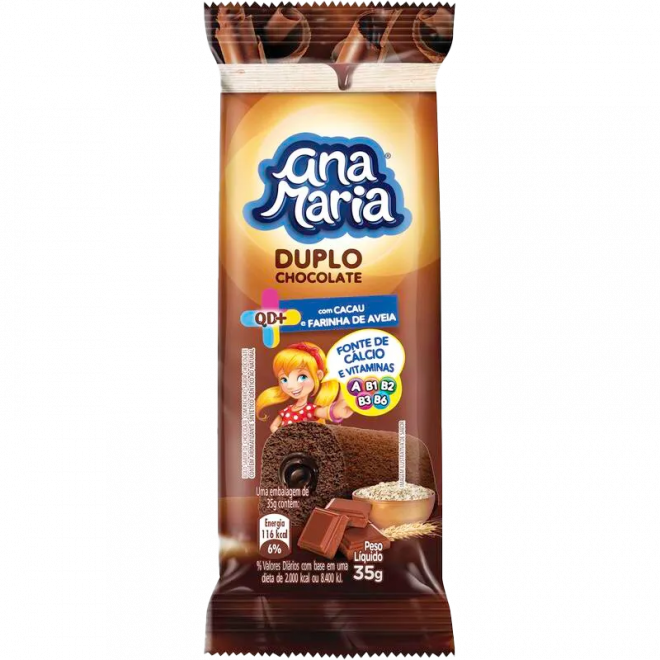 PULLMAN BOLO ANA MARIA 35G DUPLO CHOCOLATE
