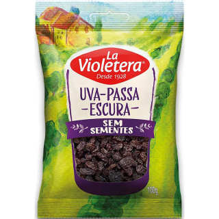 LA VIOLETERA UVA PASSAS ESCURAS 100G