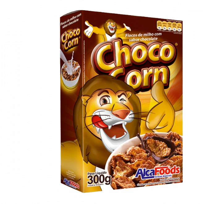 CEREAL ALCAFOODS CHOCO CORN 300G