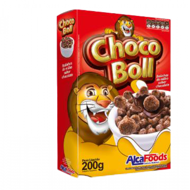 CEREAL ALCAFOODS CHOCO BOLL 200G
