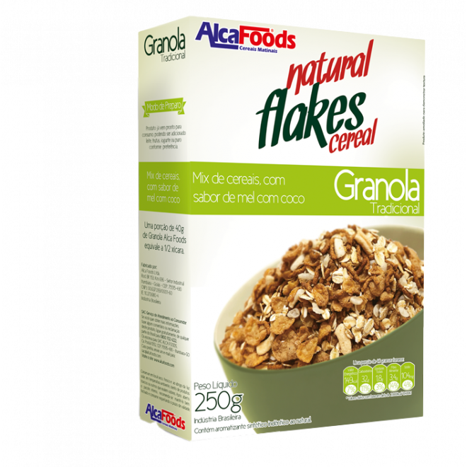 GRANOLA ALCAFOODS 250G TRADICIONAL