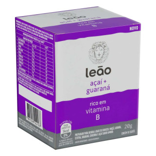CHA LEAO VITAMINICO 20G ACAI/GUARANA