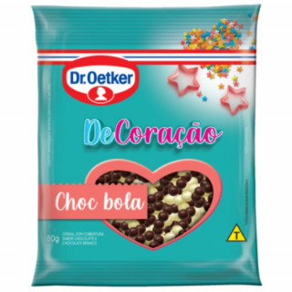 DR OETKER DECORFESTA 80G CHOC BOLA