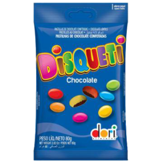 DISQUETI DORI 80G CHOCOLATE